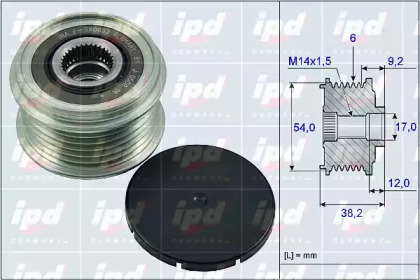 Механизм свободного хода (IPD: 15-4007)