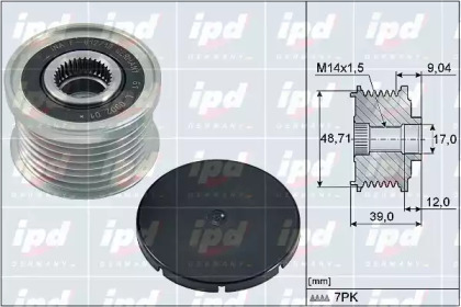 Механизм свободного хода (IPD: 15-4155)