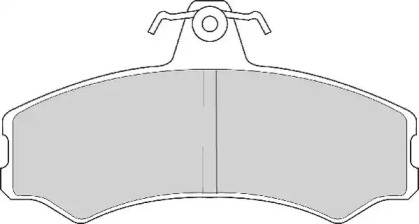 Комплект тормозных колодок (ABEX: AVR107)