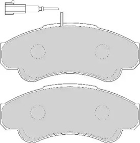 Комплект тормозных колодок (ABEX: AVR109)