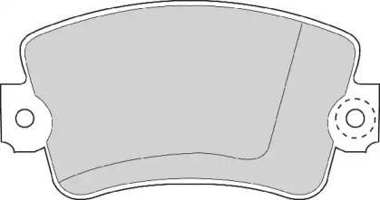 Комплект тормозных колодок (ABEX: AVR119)