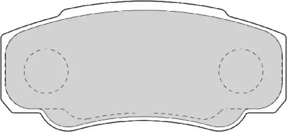 Комплект тормозных колодок (ABEX: AVR125)