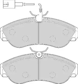 Комплект тормозных колодок (ABEX: AVR129)