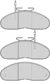 Комплект тормозных колодок (ABEX: G6304)