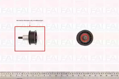 Ролик (FAI AutoParts: T9358)