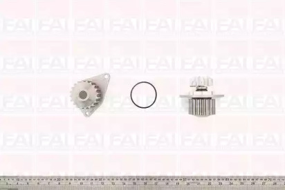 Насос (FAI AutoParts: WP2492)