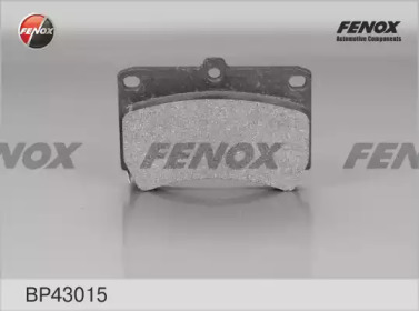 Комплект тормозных колодок (FENOX: BP43015)