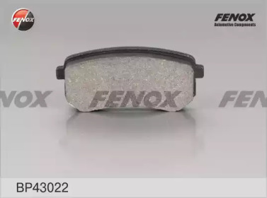 Комплект тормозных колодок (FENOX: BP43022)