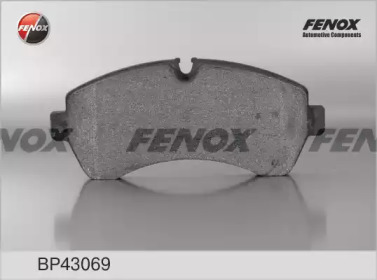 Комплект тормозных колодок (FENOX: BP43069)