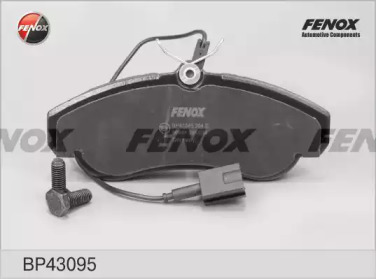 Комплект тормозных колодок (FENOX: BP43095)