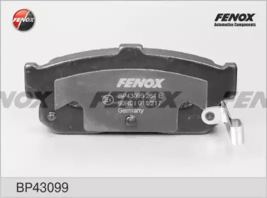 Комплект тормозных колодок (FENOX: BP43099)