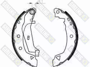 Комлект тормозных накладок (GIRLING: 5182403)