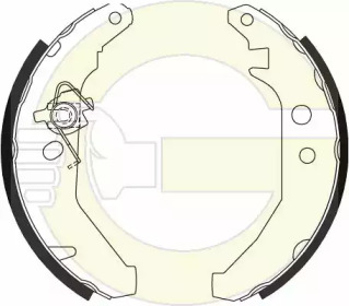 Комлект тормозных накладок (GIRLING: 5182793)
