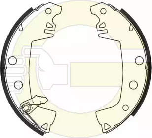 Комлект тормозных накладок (GIRLING: 5183163)