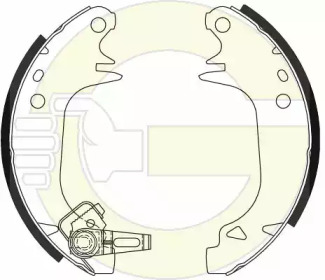 Комлект тормозных накладок (GIRLING: 5183213)