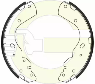 Комлект тормозных накладок (GIRLING: 5184439)