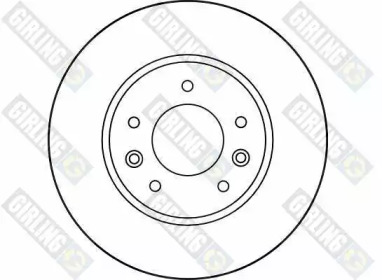 Тормозной диск (GIRLING: 6010274)