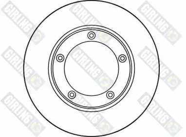 Тормозной диск (GIRLING: 6012093)