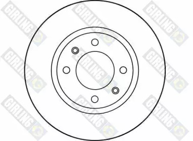 Тормозной диск (GIRLING: 6012163)