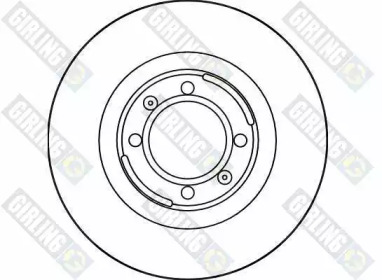 Тормозной диск (GIRLING: 6017053)