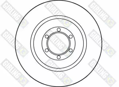 Тормозной диск (GIRLING: 6017154)
