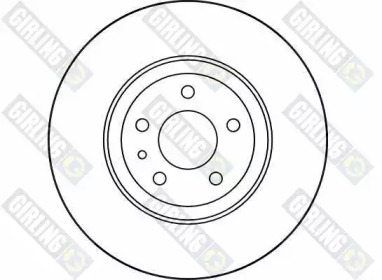Тормозной диск (GIRLING: 6017491)