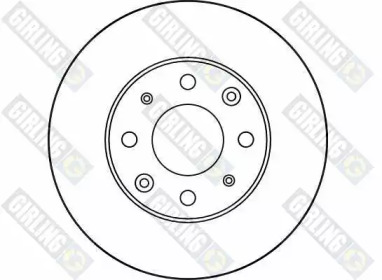 Тормозной диск (GIRLING: 6019753)