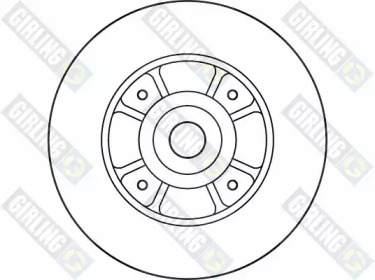 Тормозной диск (GIRLING: 6027066)