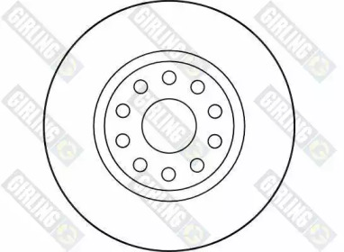 Тормозной диск (GIRLING: 6027611)