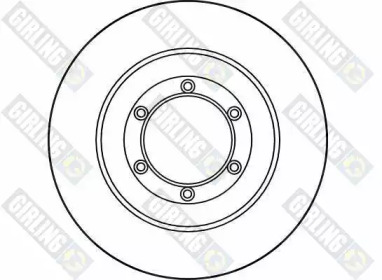 Тормозной диск (GIRLING: 6027951)