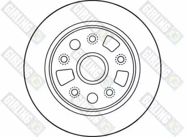 Тормозной диск (GIRLING: 6031174)