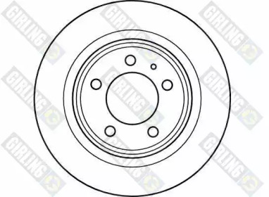 Тормозной диск (GIRLING: 6041364)