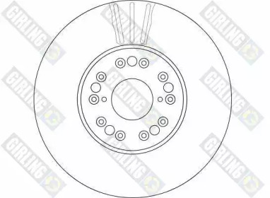Тормозной диск (GIRLING: 6041825)