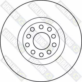 Тормозной диск (GIRLING: 6042095)