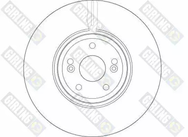 Тормозной диск (GIRLING: 6042315)