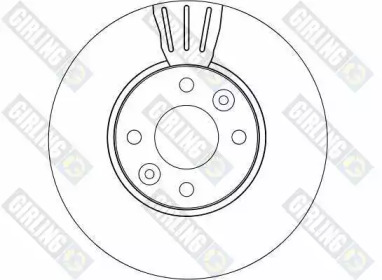 Тормозной диск (GIRLING: 6042671)