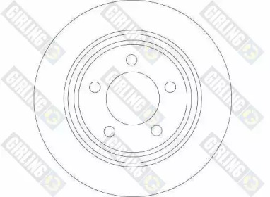 Тормозной диск (GIRLING: 6044204)