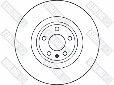 Тормозной диск (GIRLING: 6046955)