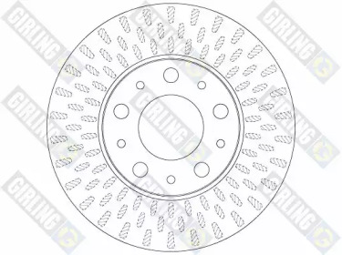 Тормозной диск (GIRLING: 6047715)