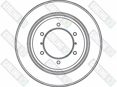 Тормозной диск (GIRLING: 6049035)