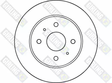 Тормозной диск (GIRLING: 6049053)