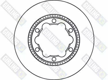 Тормозной диск (GIRLING: 6049195)