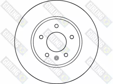 Тормозной диск (GIRLING: 6049285)