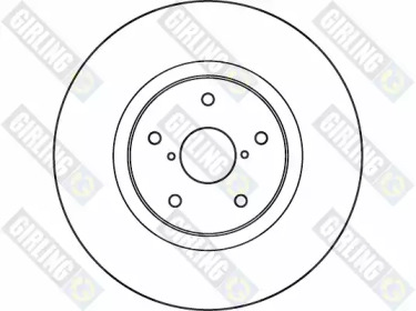 Тормозной диск (GIRLING: 6049305)