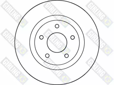 Тормозной диск (GIRLING: 6049321)