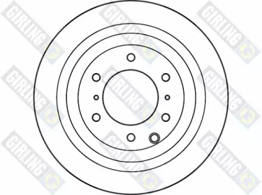 Тормозной диск (GIRLING: 6049445)