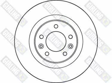 Тормозной диск (GIRLING: 6049454)