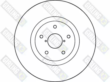 Тормозной диск (GIRLING: 6049495)