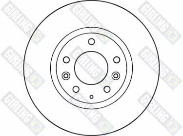 Тормозной диск (GIRLING: 6049585)