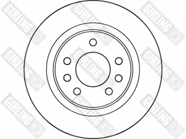 Тормозной диск (GIRLING: 6049604)